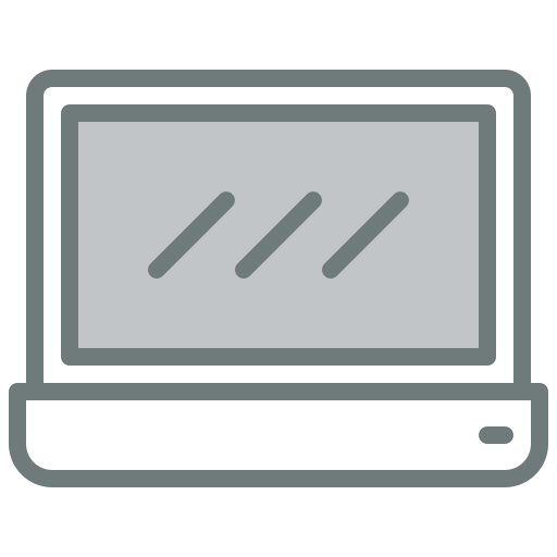 노트북 Generic Grey icon