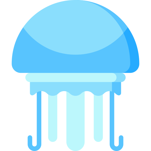 Jellyfish Special Flat icon