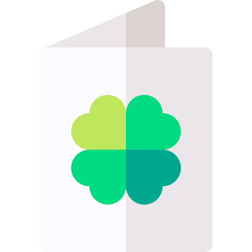 tarjeta de felicitación Basic Rounded Flat icono