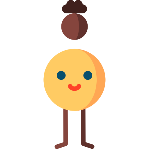 vrolijk Puppet Characters Flat icoon