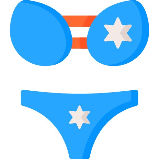 bikini Special Flat Ícone