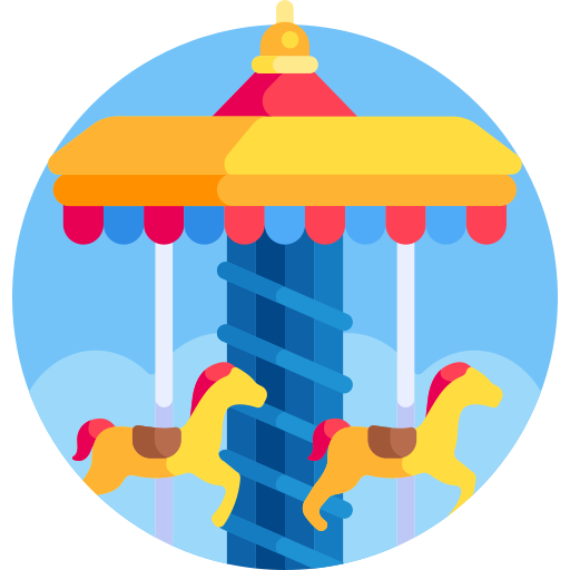 Carousel Detailed Flat Circular Flat icon