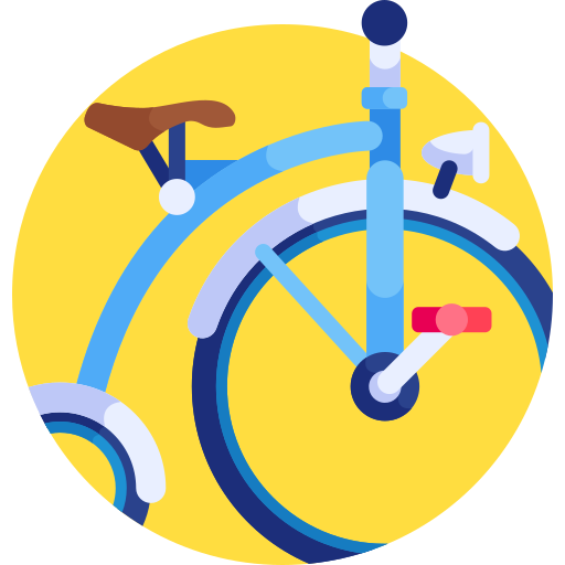Tricycle Detailed Flat Circular Flat icon