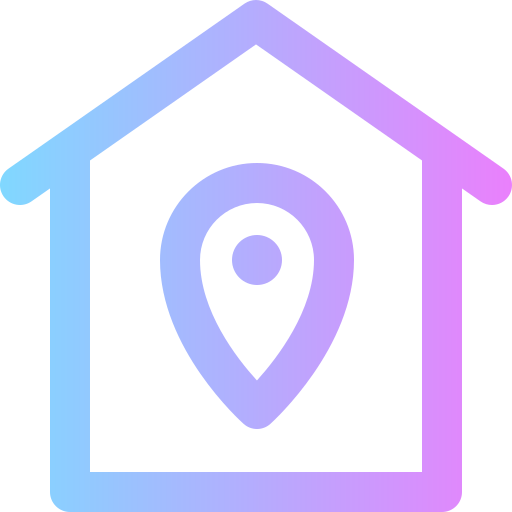 Home Super Basic Rounded Gradient icon