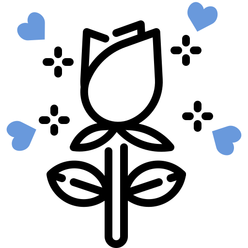 rosa Winnievizence Blue icona