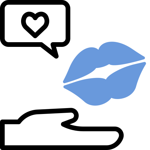 Kiss Winnievizence Blue icon