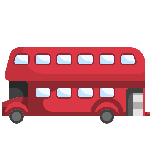 Bus Justicon Flat icon