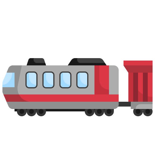 Train Justicon Flat icon