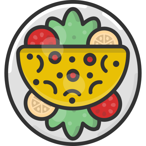 tortilla SBTS2018 Lineal Color icono
