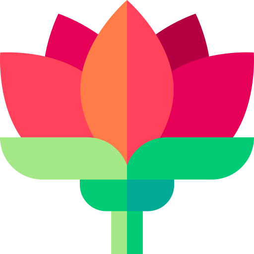 Flower Basic Straight Flat icon