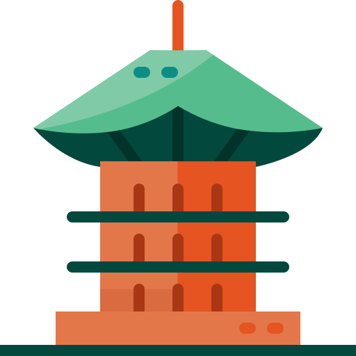 パゴダ Mangsaabguru Flat icon