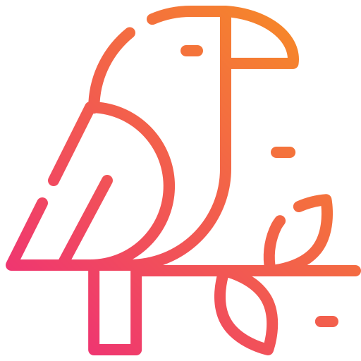 Parrot Mangsaabguru Lineal Gradient icon