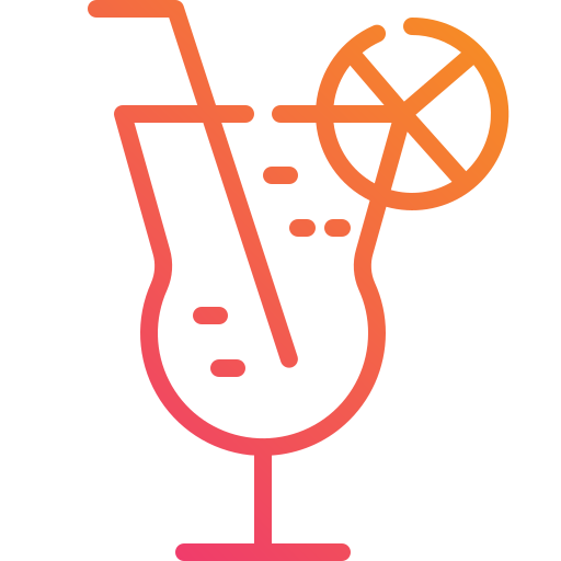 cocktail Mangsaabguru Lineal Gradient icon