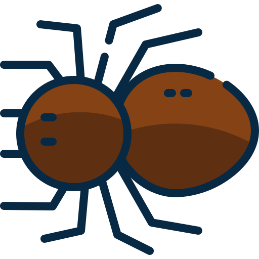 Spider Mangsaabguru Lineal Color icon