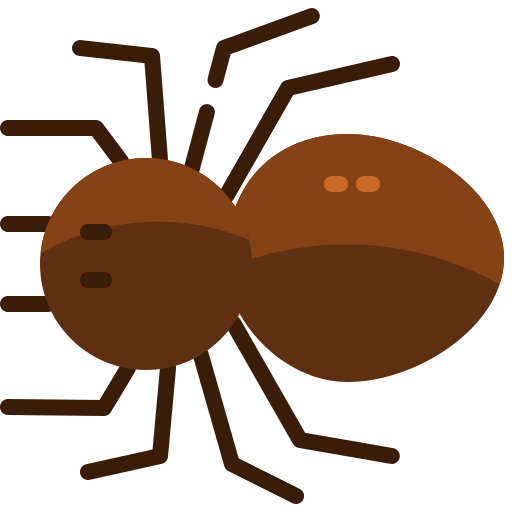 Spider Mangsaabguru Flat icon