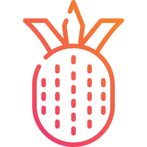 ananas Mangsaabguru Lineal Gradient icon