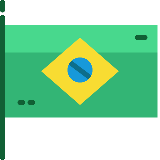 brasilien Mangsaabguru Flat icon