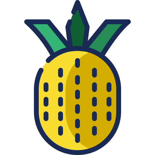Pineapple Mangsaabguru Lineal Color icon