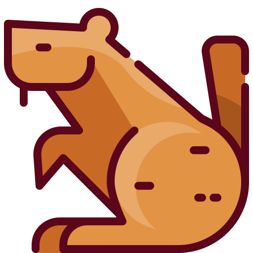 Beaver Mangsaabguru Lineal Color icon