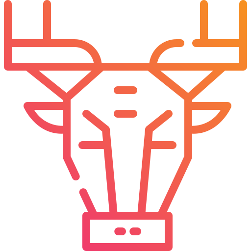 cervo Mangsaabguru Lineal Gradient icona