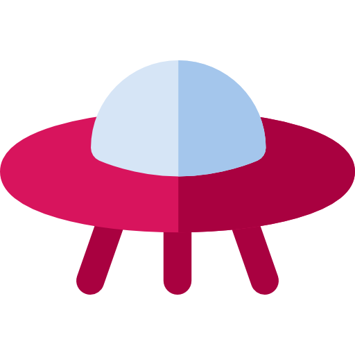 ufo Basic Rounded Flat icoon