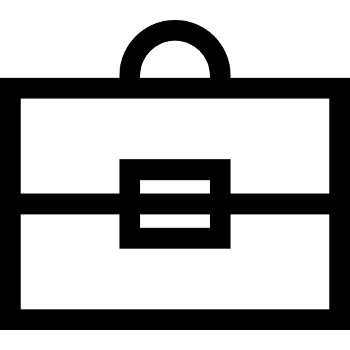 ブリーフケース Basic Straight Lineal icon
