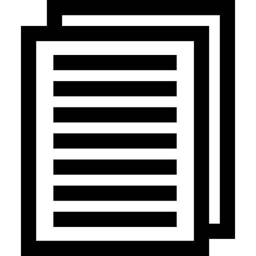file Basic Straight Lineal icona
