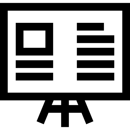 presentación Basic Straight Lineal icono
