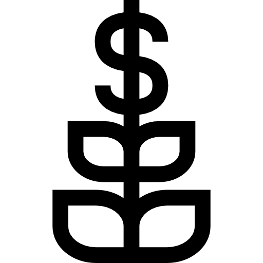 crescita Basic Straight Lineal icona