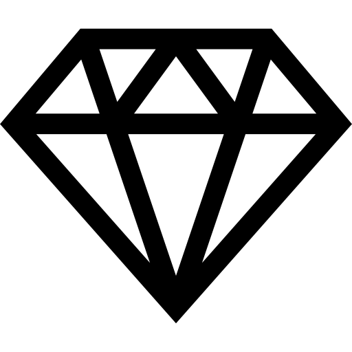 diamant Basic Straight Lineal icon