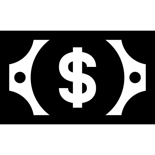 dinero Basic Straight Filled icono