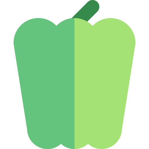 Bell pepper Basic Rounded Flat icon