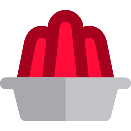gelatina Basic Rounded Flat icono