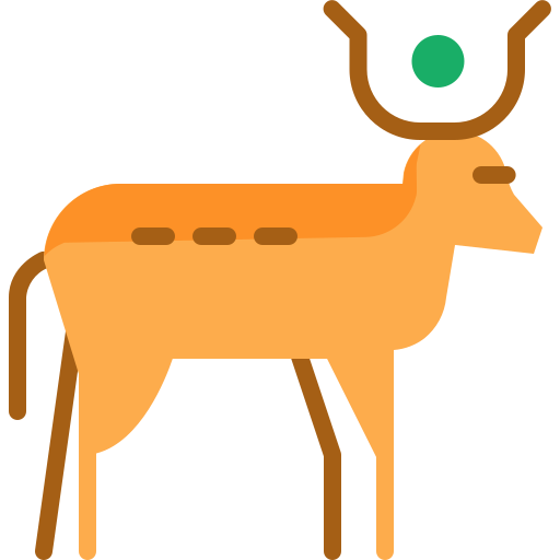 Cow Mangsaabguru Flat icon