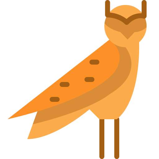búho Mangsaabguru Flat icono