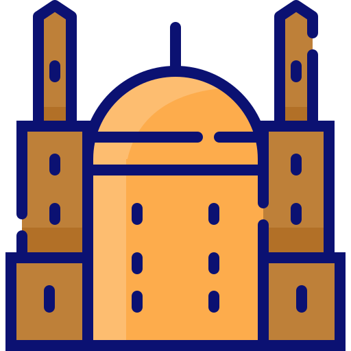 Cairo citadel Mangsaabguru Lineal Color icon