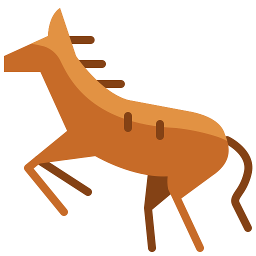 Horse Mangsaabguru Flat icon
