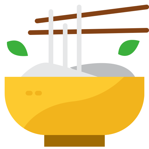 麺 Mangsaabguru Flat icon