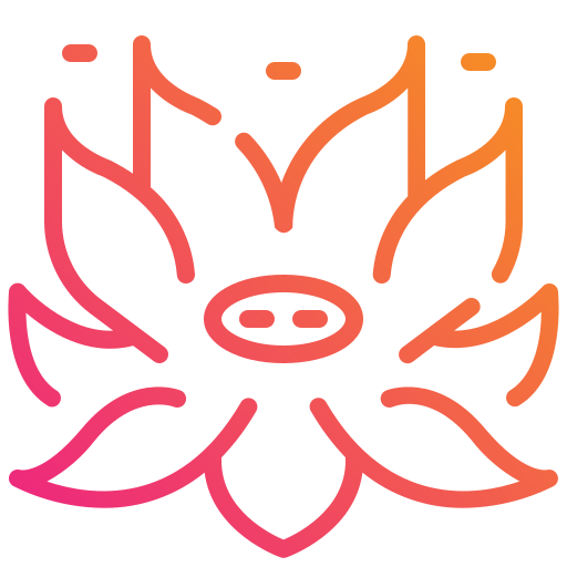 lotus Mangsaabguru Lineal Gradient icon