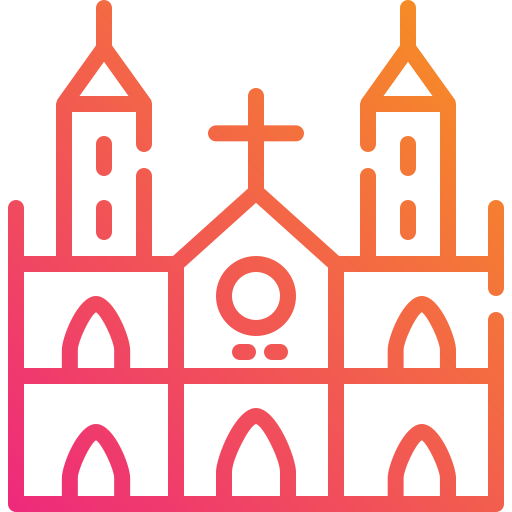 cattedrale Mangsaabguru Lineal Gradient icona