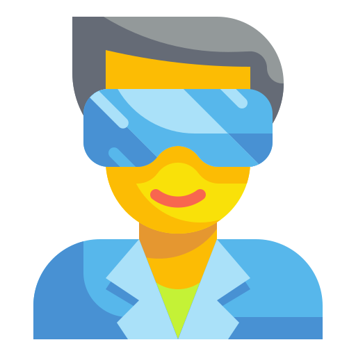 Safety goggles Wanicon Flat icon
