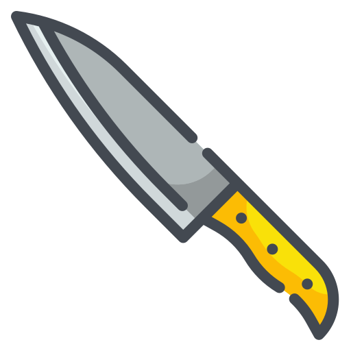 Knife Wanicon Lineal Color icon