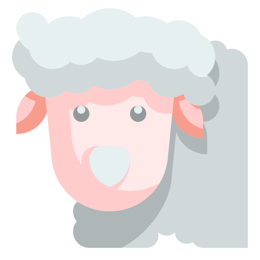 Sheep Wanicon Flat icon