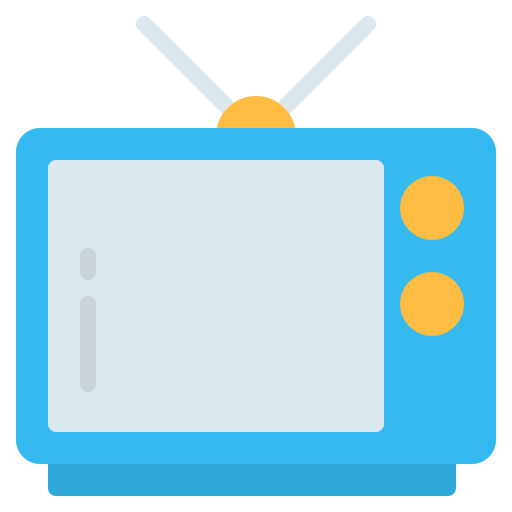 télévision Generic Flat Icône