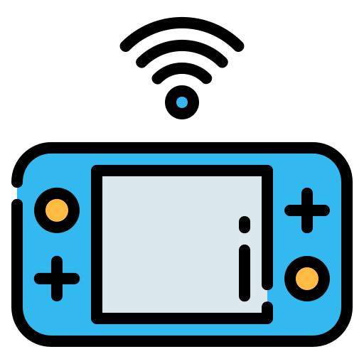 게임 패드 Generic Outline Color icon