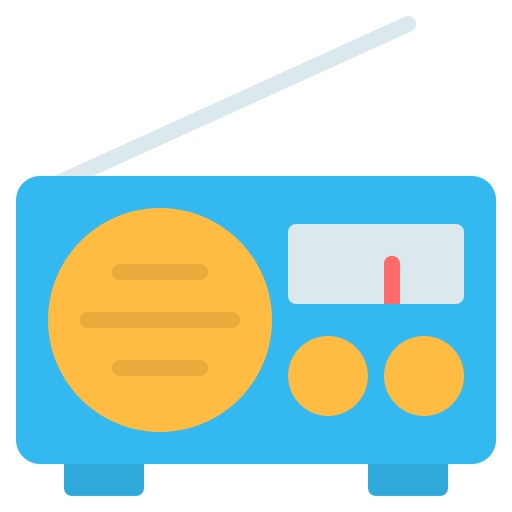 radio Generic Flat ikona