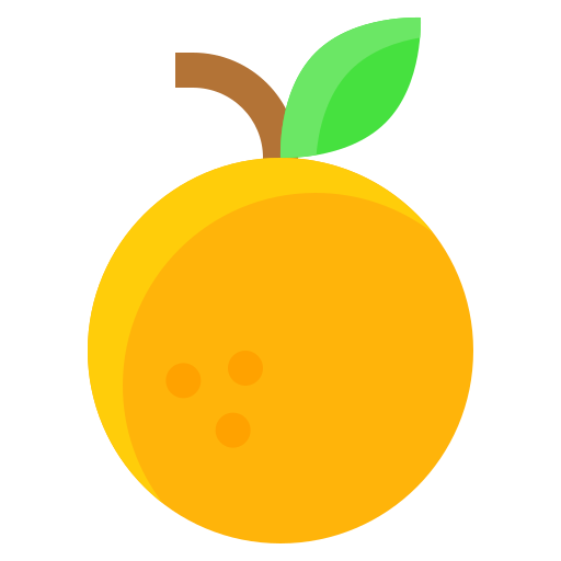 апельсин Generic Flat иконка