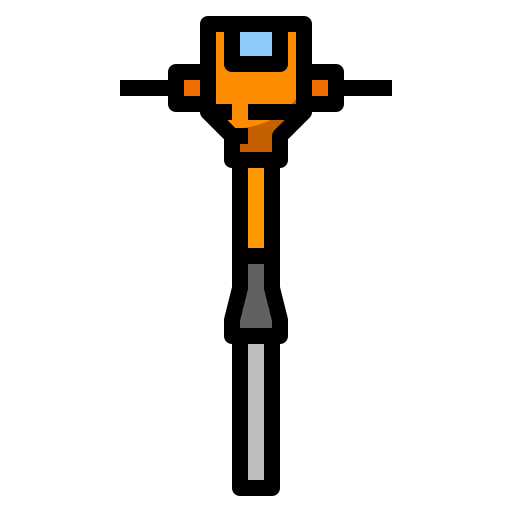 presslufthammer PMICON Lineal color icon