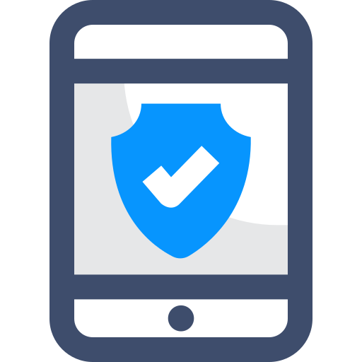 모바일 보안 SBTS2018 Blue icon
