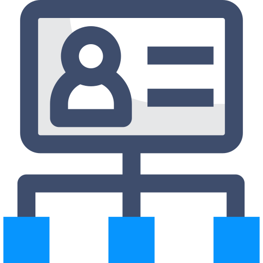 información personal SBTS2018 Blue icono